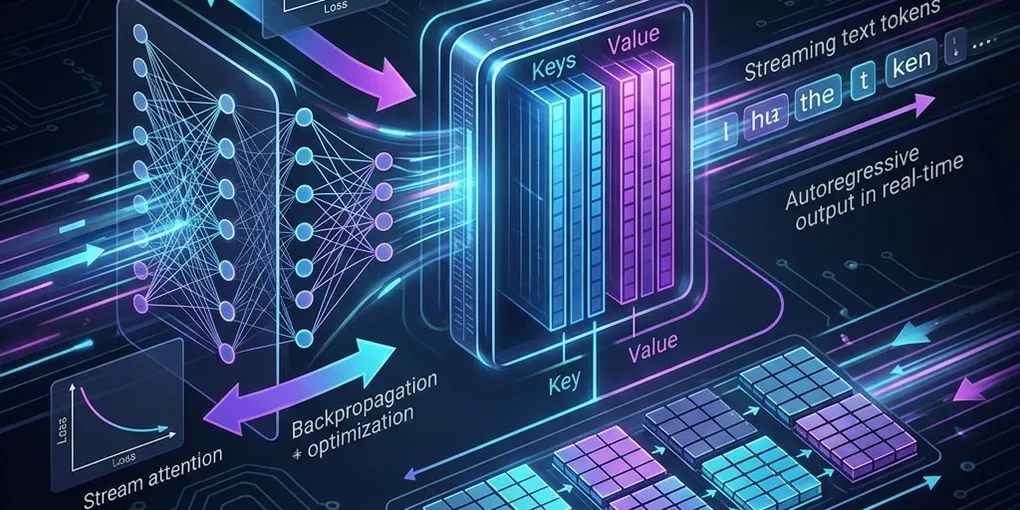 Transformer 原理（五）：从训练到推理 —— 损失函数、KV Cache 与注意力优化